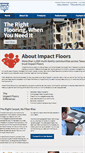 Mobile Screenshot of impactfloors.com